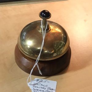 Brass service bell
